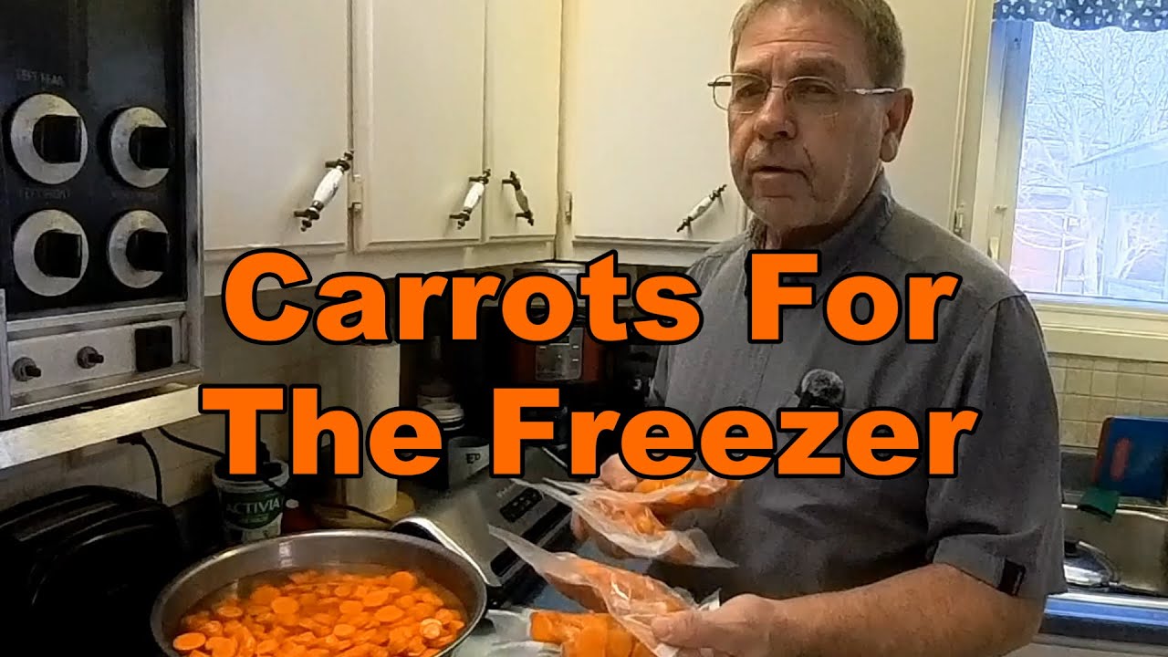 Carrots For The Freezer