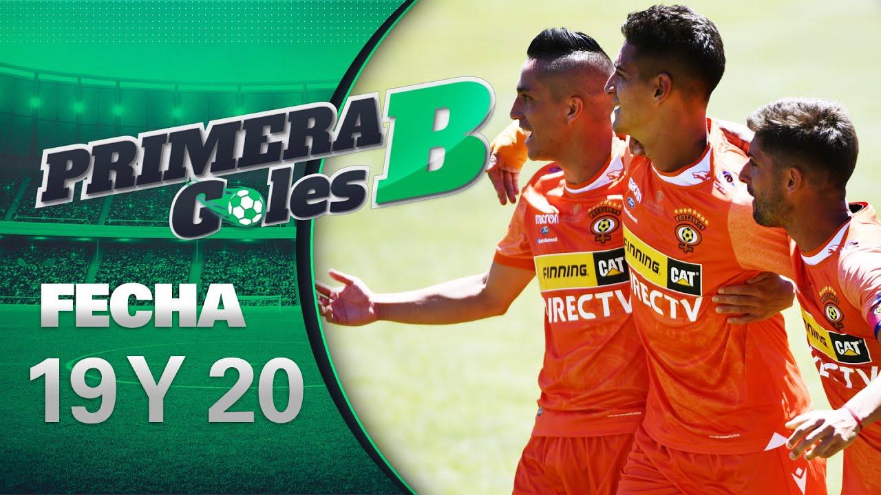 GOLES Primera B - Fecha 19 y 20 - Campeonato 2020 ⚽