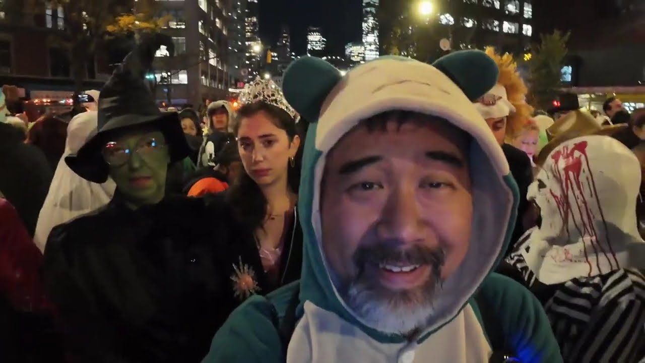 NYC Village Halloween Parade IRL (Twitch VOD)