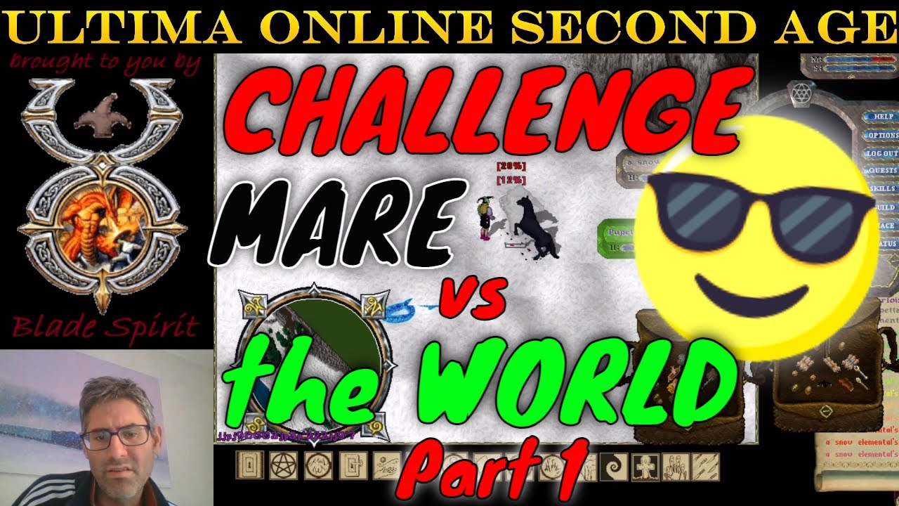 HOW STRONG IS ULTIMA ONLINE ICONIC NIGHTMARE? (on Second Age) (Part 1) #classic #nostalgia