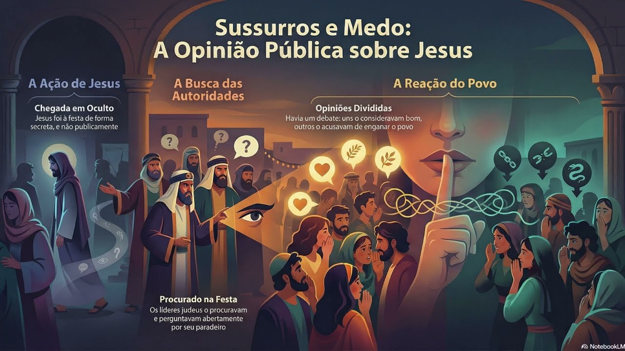 João 7.10-13: 