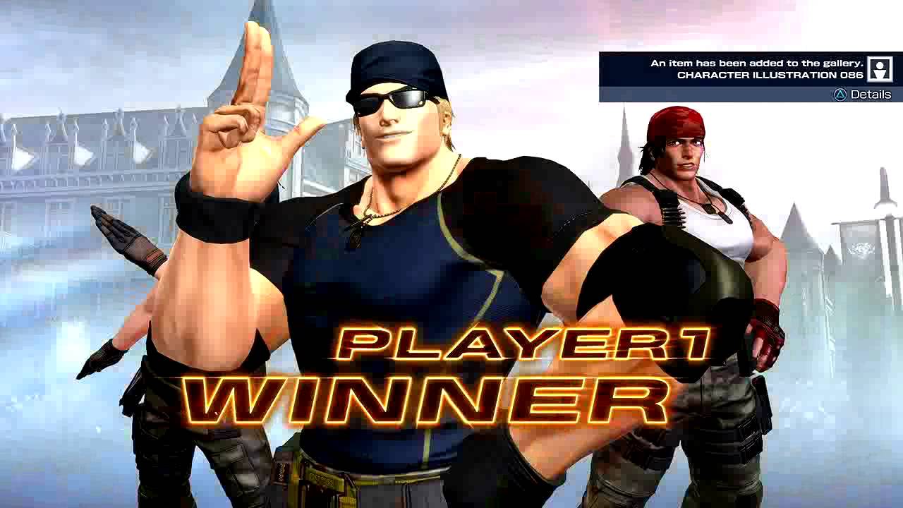 The King of Fighters XIV (PlayStation 4) Story as Ikari Team