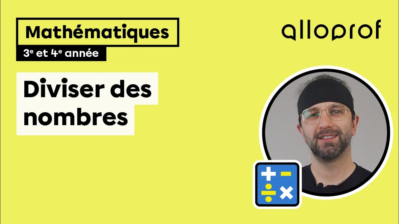 Diviser des nombres (3e et 4e ann&eacute;e) | Math&eacute;matiques | Primaire