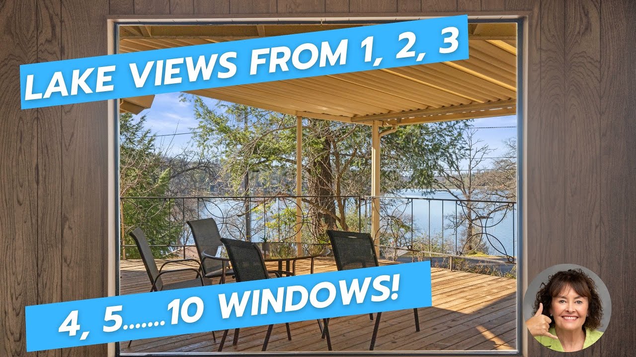 Lake Views from 1, 2 , 3, 4, …….10 Windows! Bring Your Vision and Make This Your Castle on the Hill.