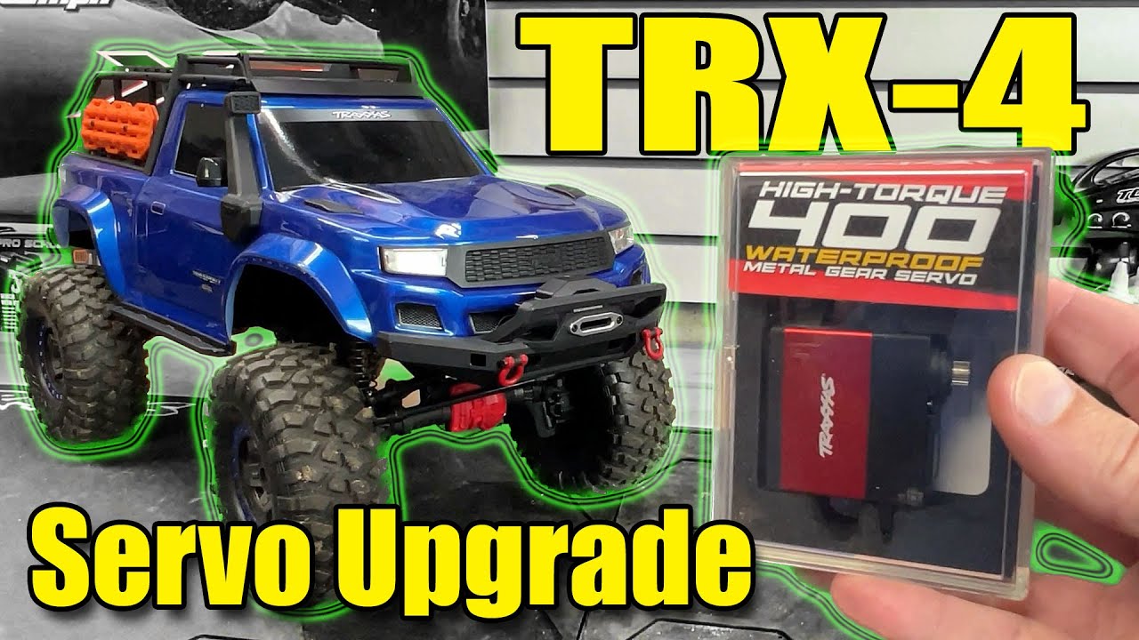 Traxxas TRX-4 High Trail Upgrade How To- Servo & BEC