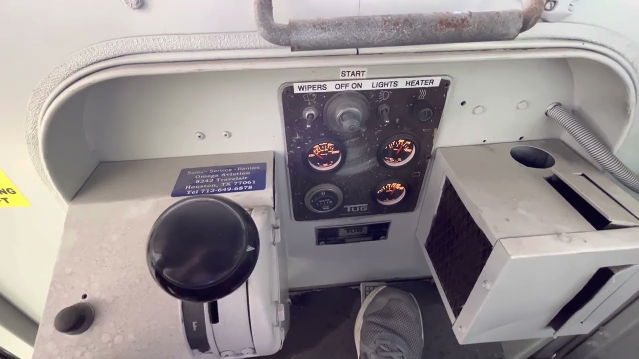 1996 TUG MA50 Diesel Baggage Tractor - Walk Around Video