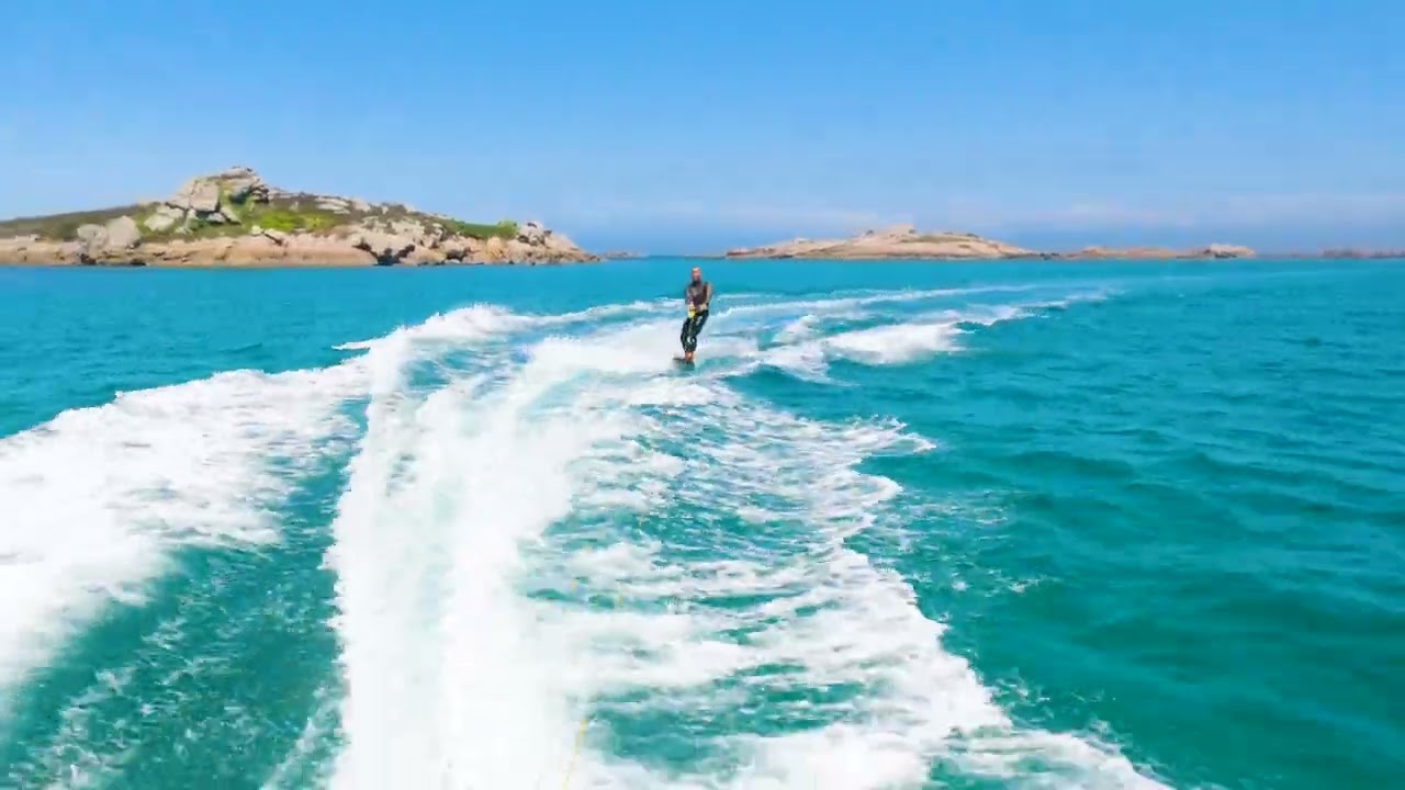 Wakeboard grève rose