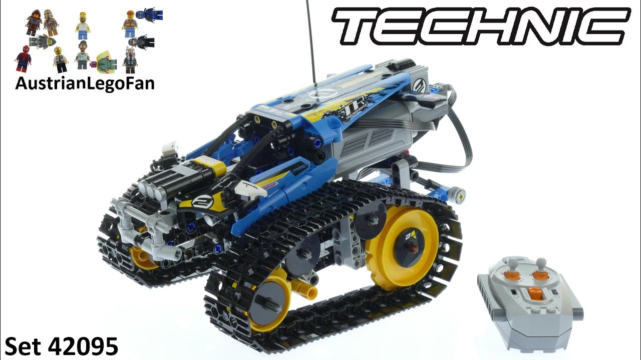 Lego Technic 42095 Zdalnie sterowany kaskaderski samoch&oacute;d wyścigowy - Lego 42095 Speed Build