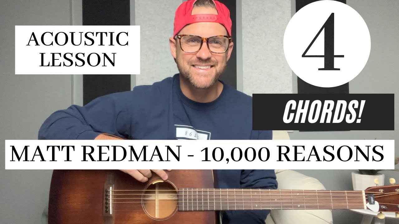 Matt Redman || 10,000 Reasons (Bless the Lord) || Acoustic Guitar Lesson