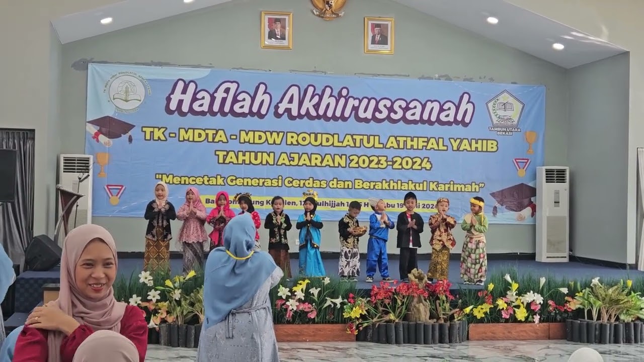Penampilan mas alfatih & teman2 di haflah akhirusannah.. 🥰 #anaksholeh #anakhebat #akhirussanah 