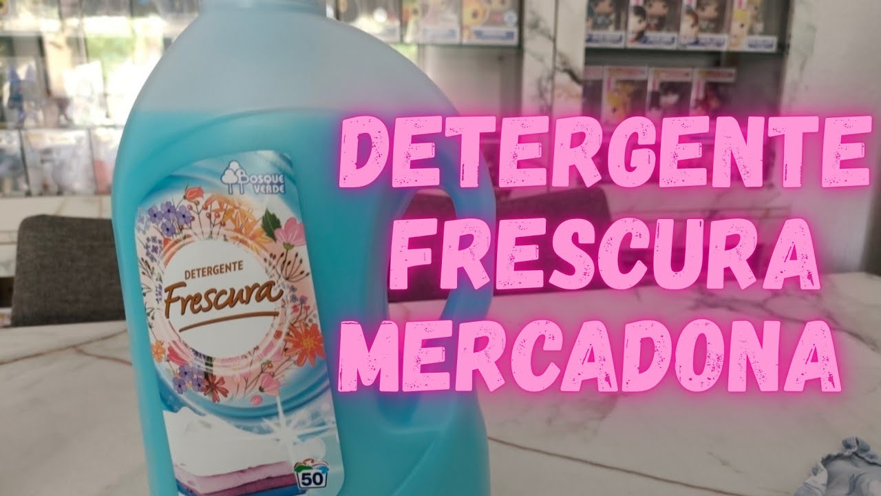 ✅ PROBANDO EL DETERGENTE LÍQUIDO FRESCURA DE MERCADONA 