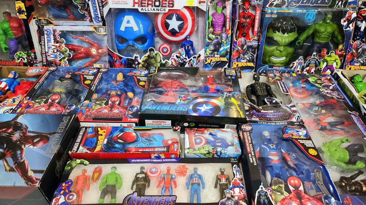 SPIDERMAN vs CAPTAIN AMERICA vs HULK AVENGERS IRONMAN,VENOM CARTOON, THANOS,BATMAN AVENGERS ASSEMBLE