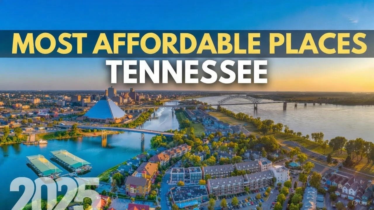 8 Cheapest Places to Live in Tennessee 2025 - Affordable Places in Tennessee to buy Home 🏡