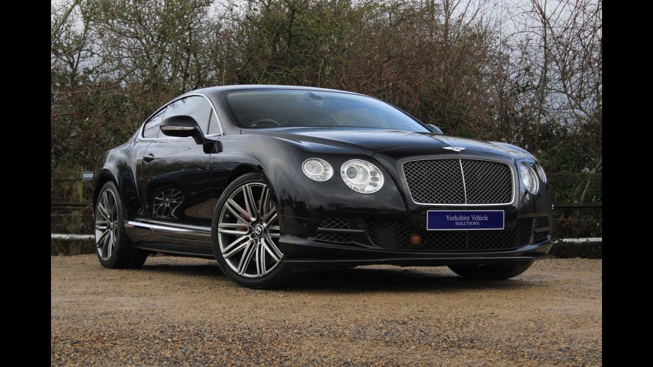 2013 (13) Bentley Continental GT 6.0 W12 GT Speed Auto 4WD Euro 5 2dr