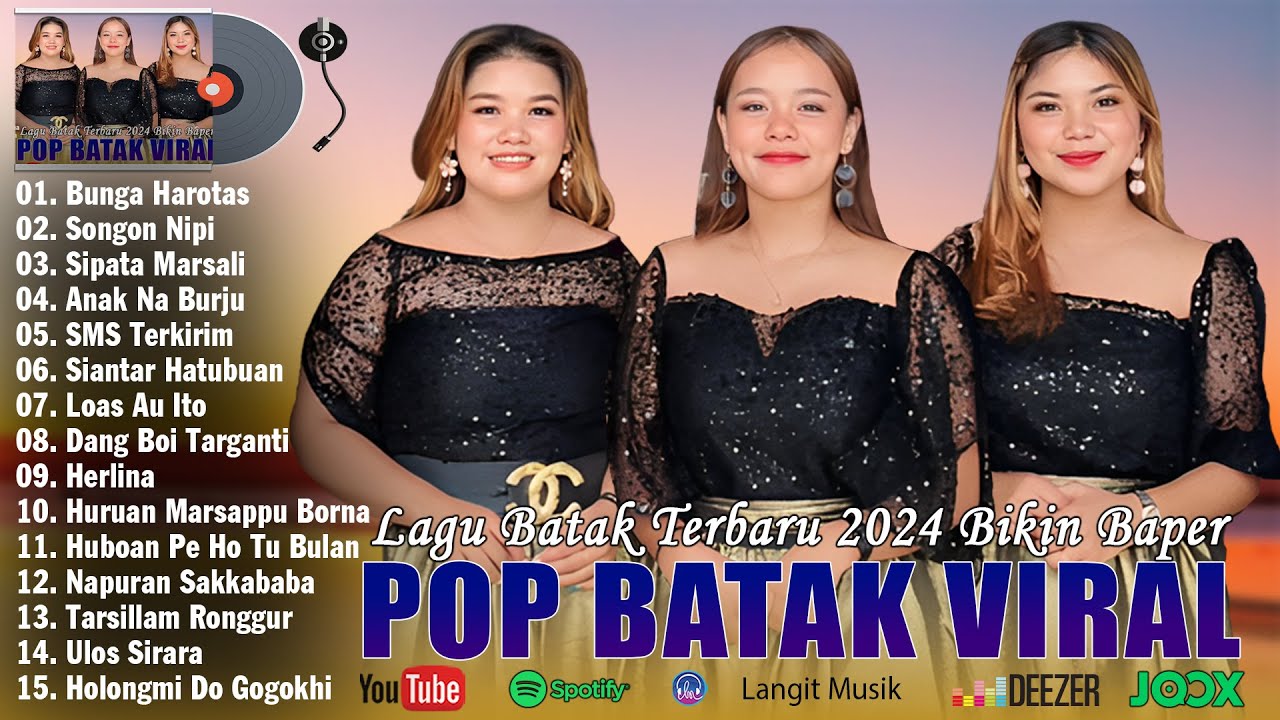LAGU BATAK TERBARU 2024 DAN TERPOPULER SAAT INI VIRAL TIKTOK ~ Full Album Pop Batak Bikin Baper
