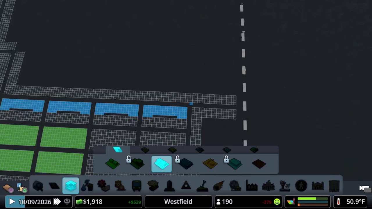 Cities: Skylines PS5 Gameplay grid city