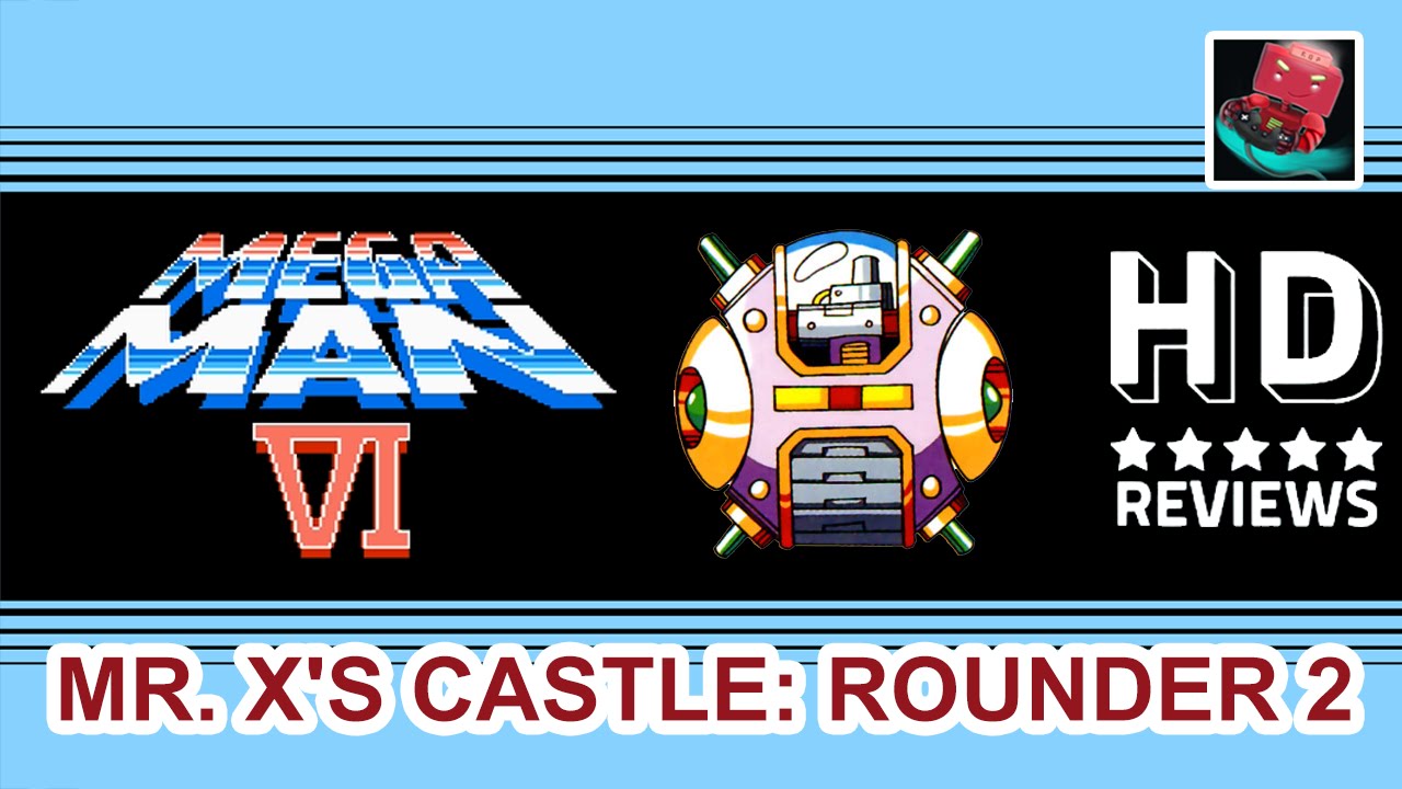 [Megaman 6] (NES) - Mr. X's Castle: Rounder 2, 1080p Full HD