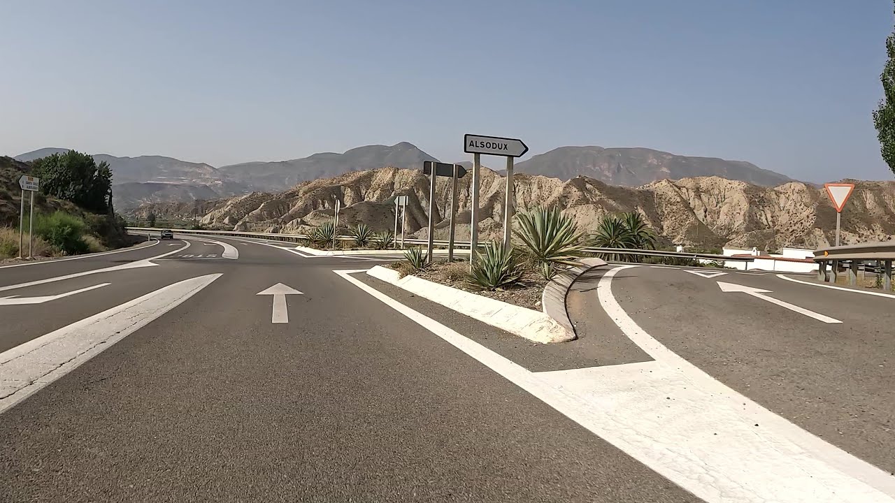Desde Alsodux a Alhabia (Almería). BikeCam04 - Videos desde la bicicleta.