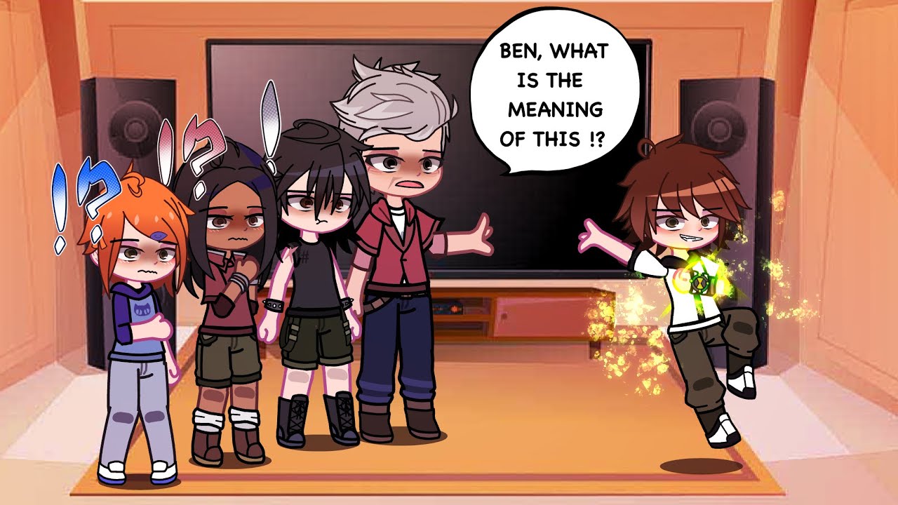 Past Ben 10 caracters reacts to Benjamin Kirby Tennyson and future||PT1/3||Read desc.