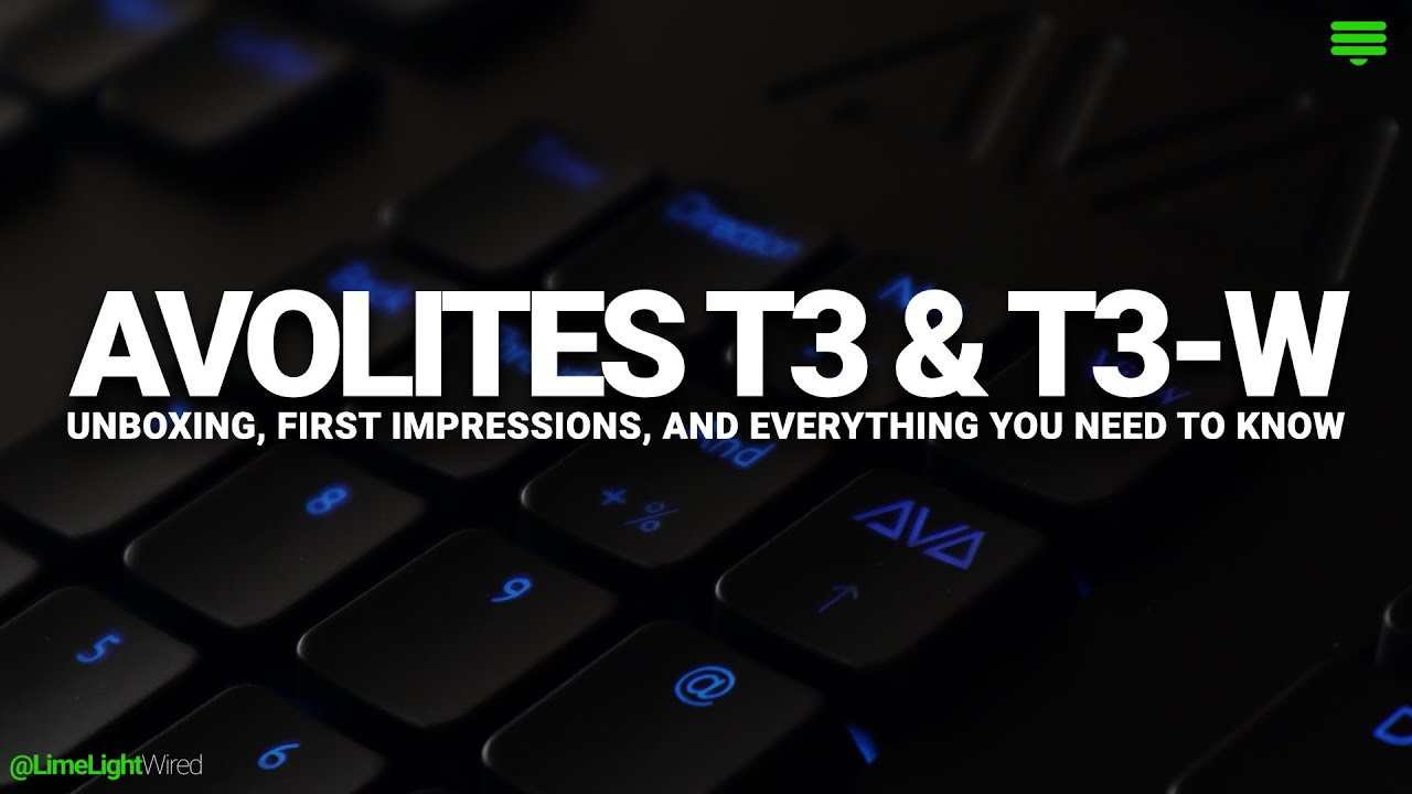 Avolites T3 & T3-W // Unboxing & First Impressions