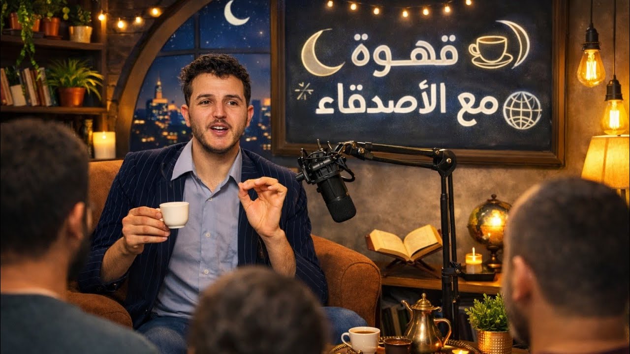 قررت تغيير المحتوى… قهوة مع الأصدقاء ☕ ونتحدث معًا!