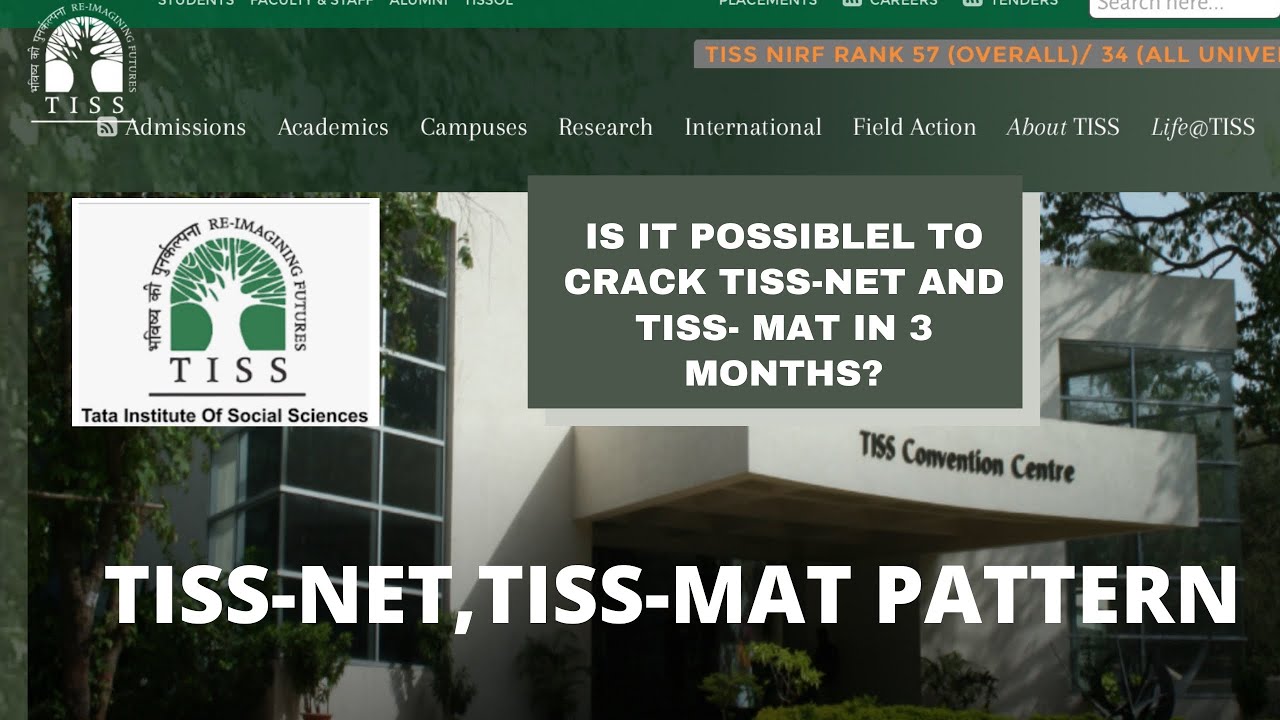 TISS-MAT & TISS-NET Exam sectional analysis. How to get into TISS flagship programs?