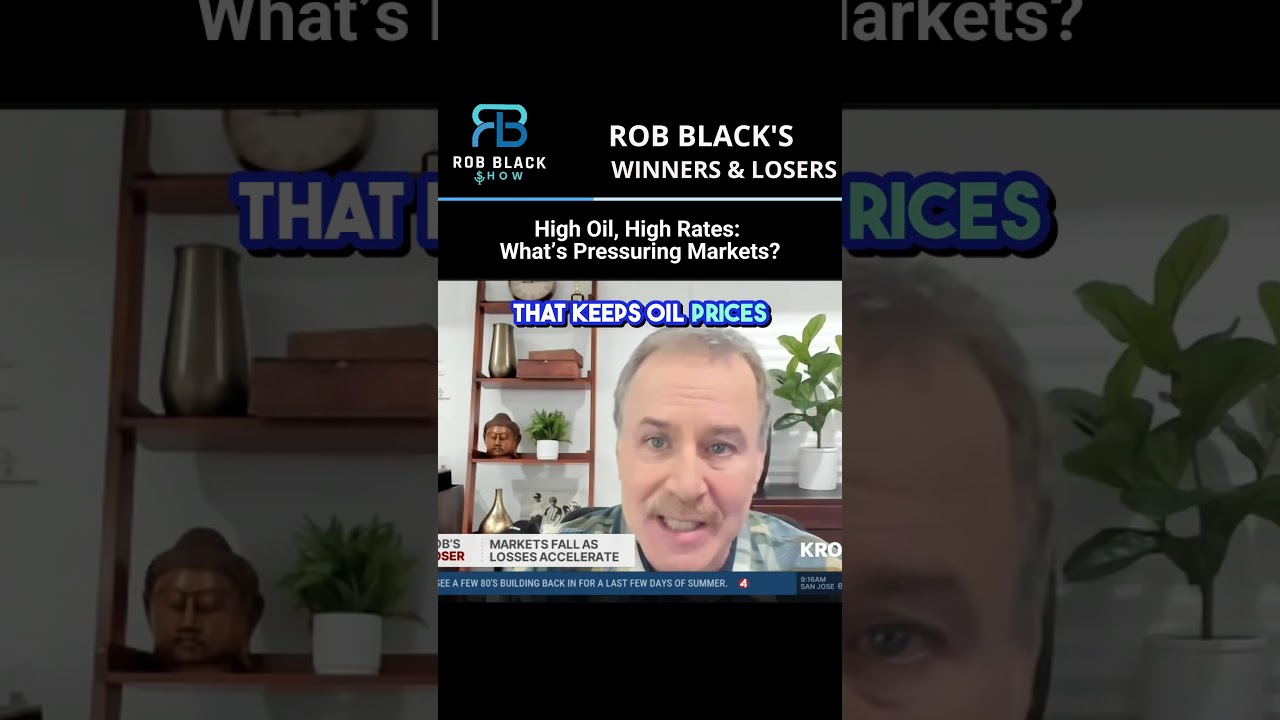 High Oil, High Rates: What&rsquo;s Pressuring Markets? #finance #trending #news #shorts #inflation #market