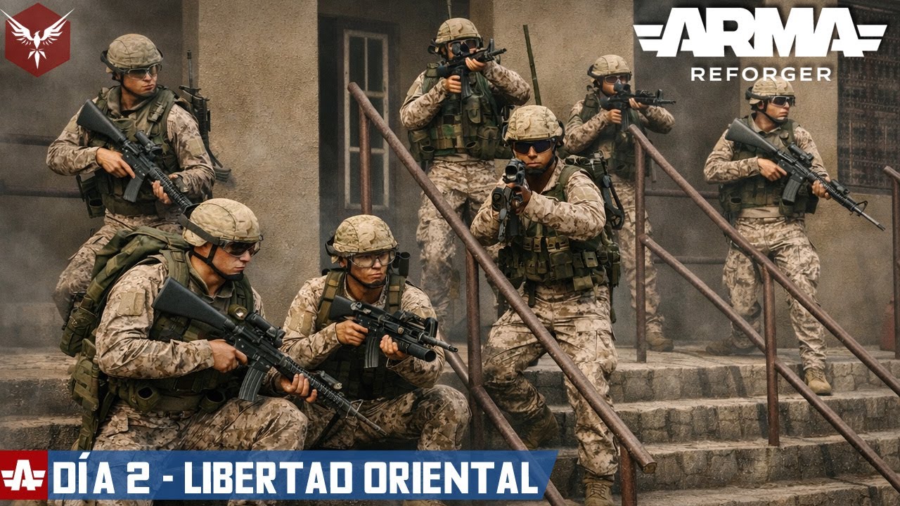ArmA REFORGER | DÍA 2 - LIBERTAD ORIENTAL | Gameplay Español 4K #armareforger