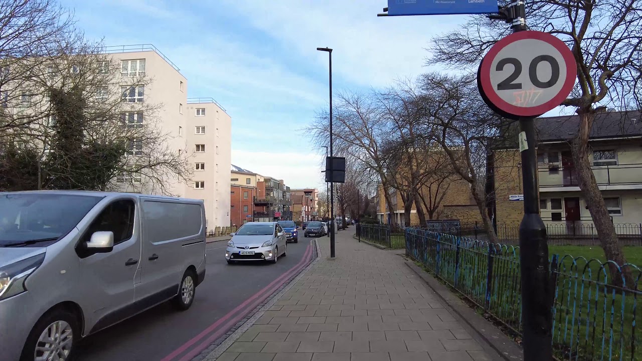 4K LONDON WALK - Brixton Windmill to Herne Hill via Brockwell Park