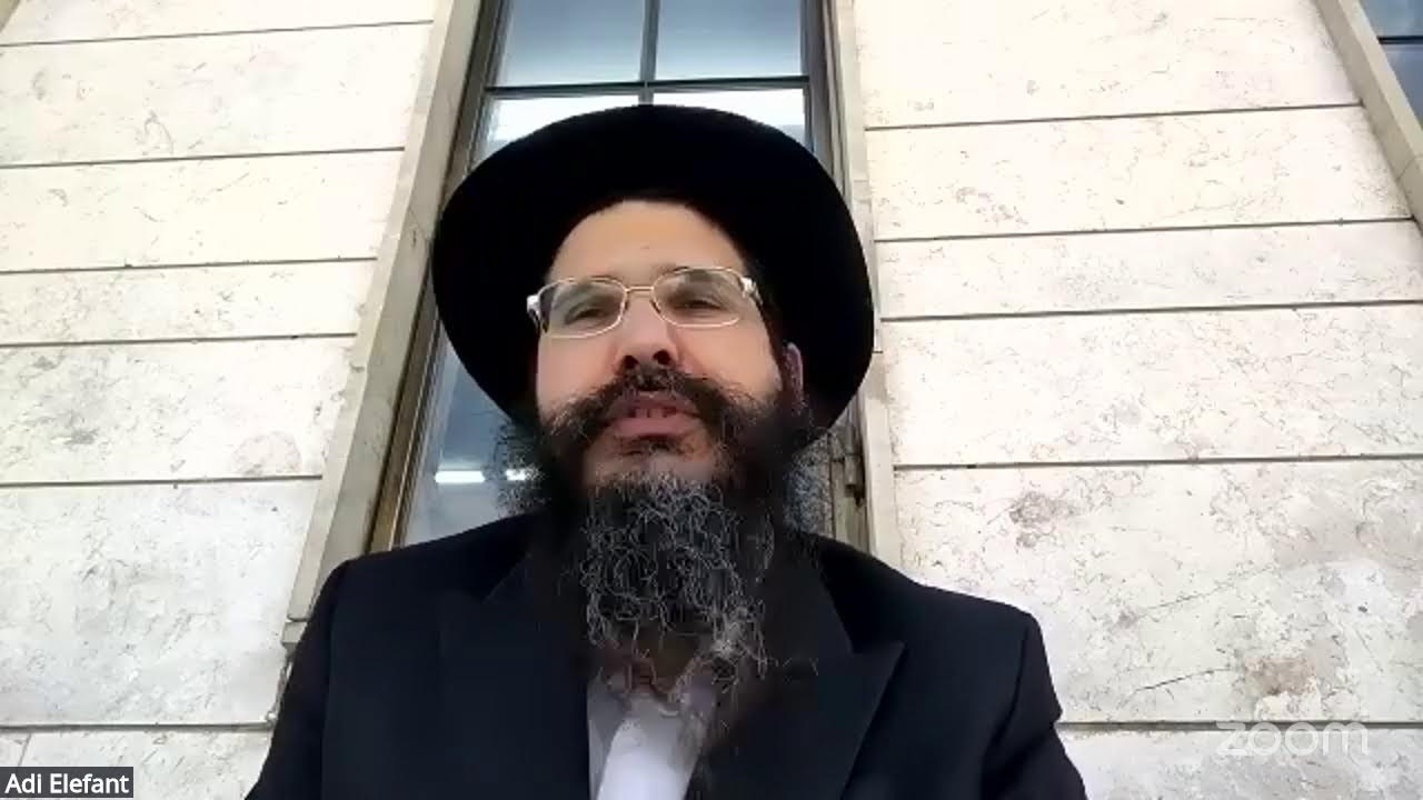 תורה אור פרשת ויקהל-פקודי עם הרב עדי אלפנט  מאמר ראשון חלק שני