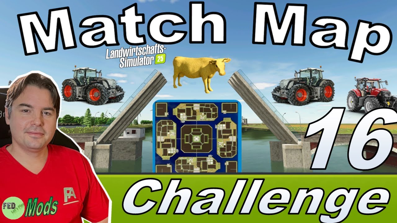 LS25 Match Map Challenge #16 Holz bringt das Konto zum glühen #ls25 #fs25 #farmingSimulator25