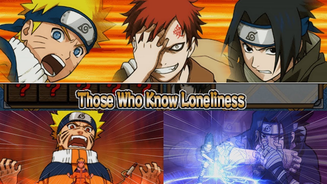 Naruto Ultimate Ninja Heroes Walkthrough Part 3 - The Legendary Sannin Hard Difficulty 1080p