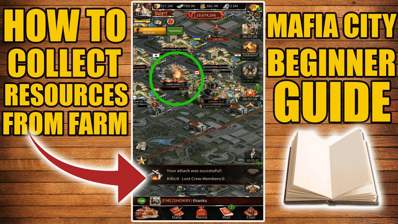 Mafia City - Как собирать ресурсы на ферме - Полное руководство
