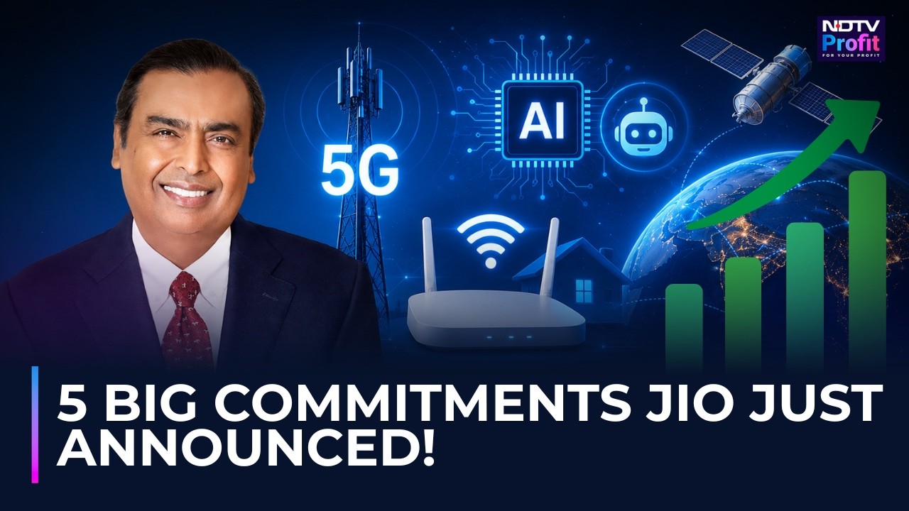 От 5G до ИИ: Jio раскрывает 5 главных обязательств по развитию на 49-м ежегодном общем собрании а...