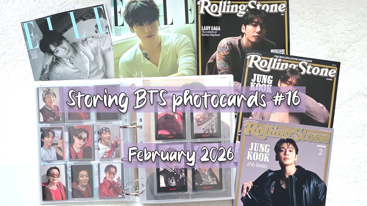 short and sweet BTS binder update ft. HOTS & AYS?! S2 💜 | February 2026