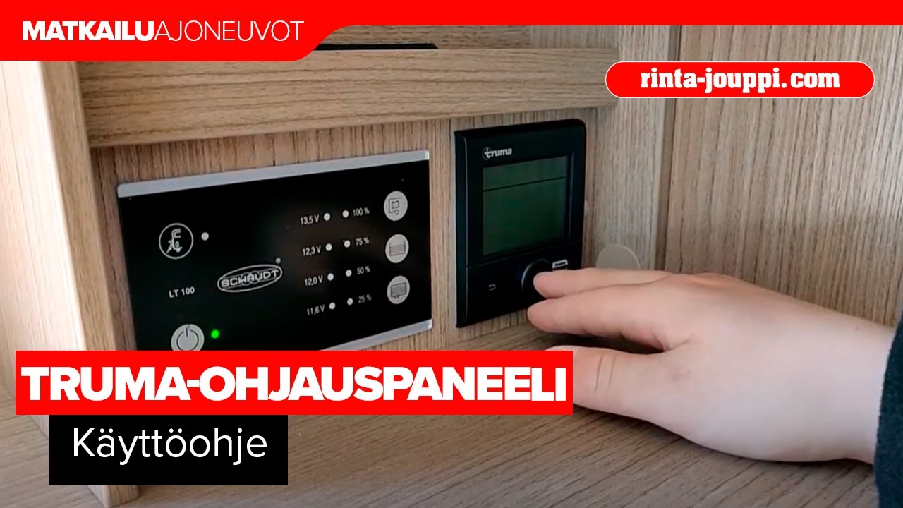 Truma ohjauspaneeli | KÄYTTÖOHJE