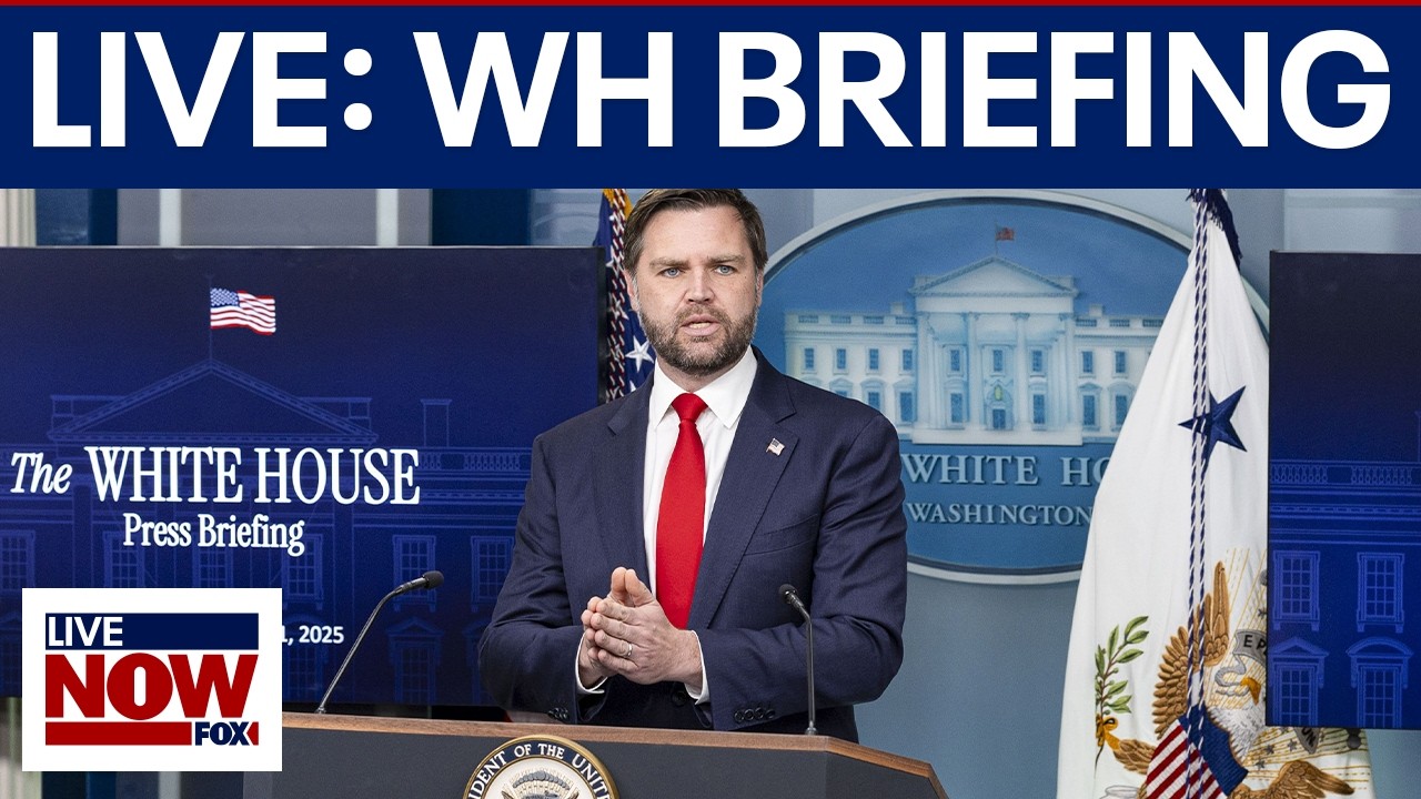 VP Vance holds White House press briefing amid Iran war & Cuba tensions