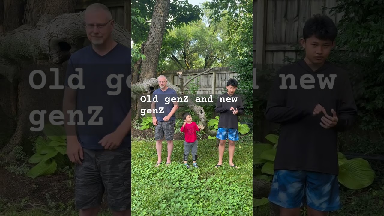 Old genZ and new genZ