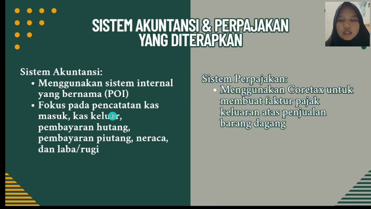 Vidio Presentasi Laporan Magang di PT. Sinar Utama_Nurismarani Siregar 