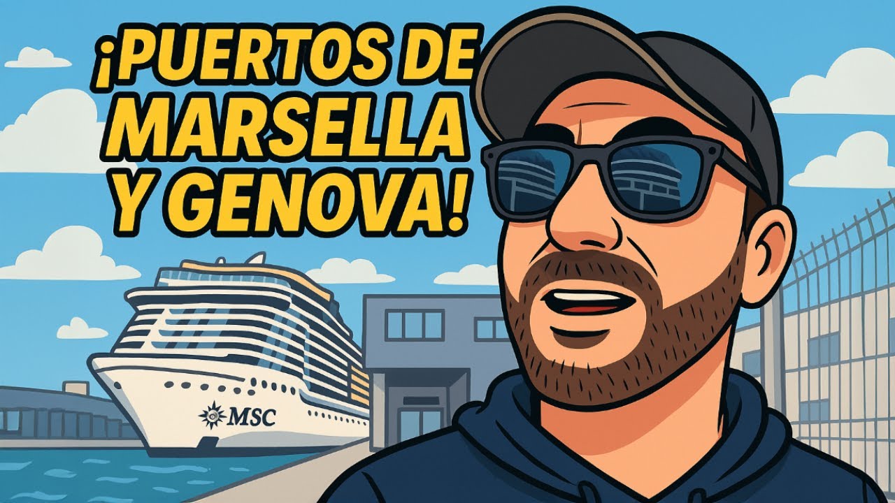 ¡Explorando Marsella y Génova desde el MSC World Europa! 🛳️🌍