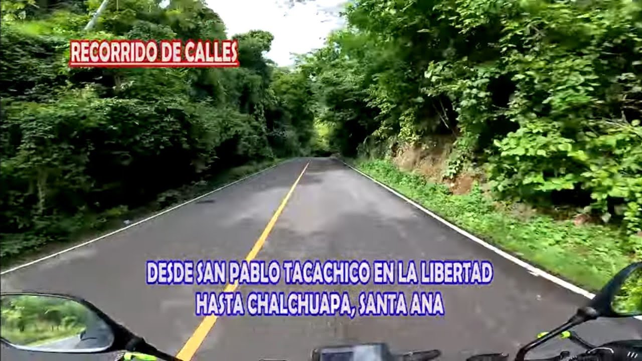 Ruta Alterna Para Viajar de Nueva Concepción a Santa Ana en EL SALVADOR, Tacachico a Santa Ana