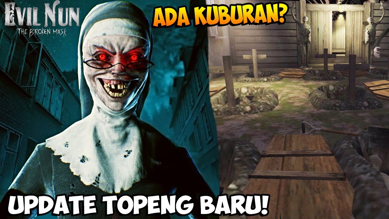 MENCARI PECAHAN TOPENG SELANJUTNYA DI UPDATE BARU! Evil Nun: The Broken Mask