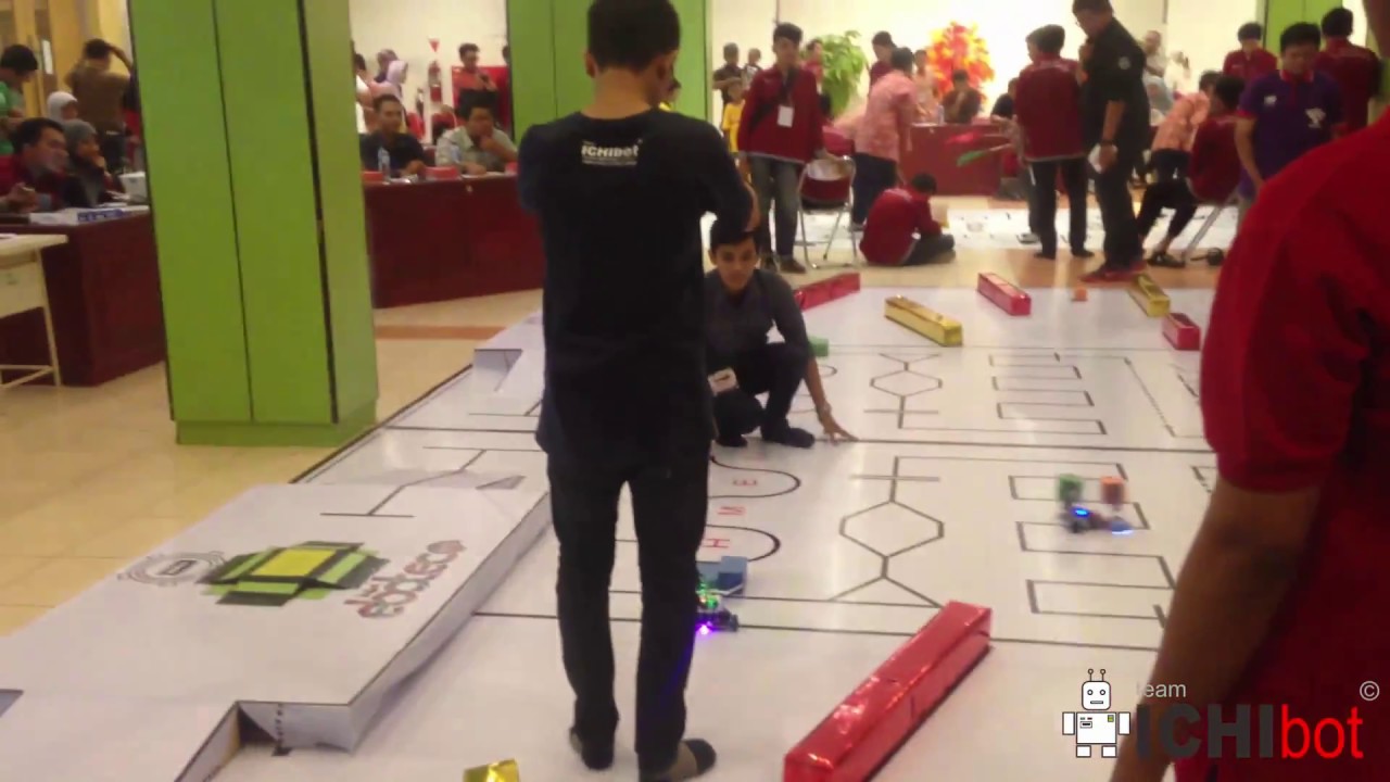 Team ichibot video kompilasi latihan & lomba [robot juara]