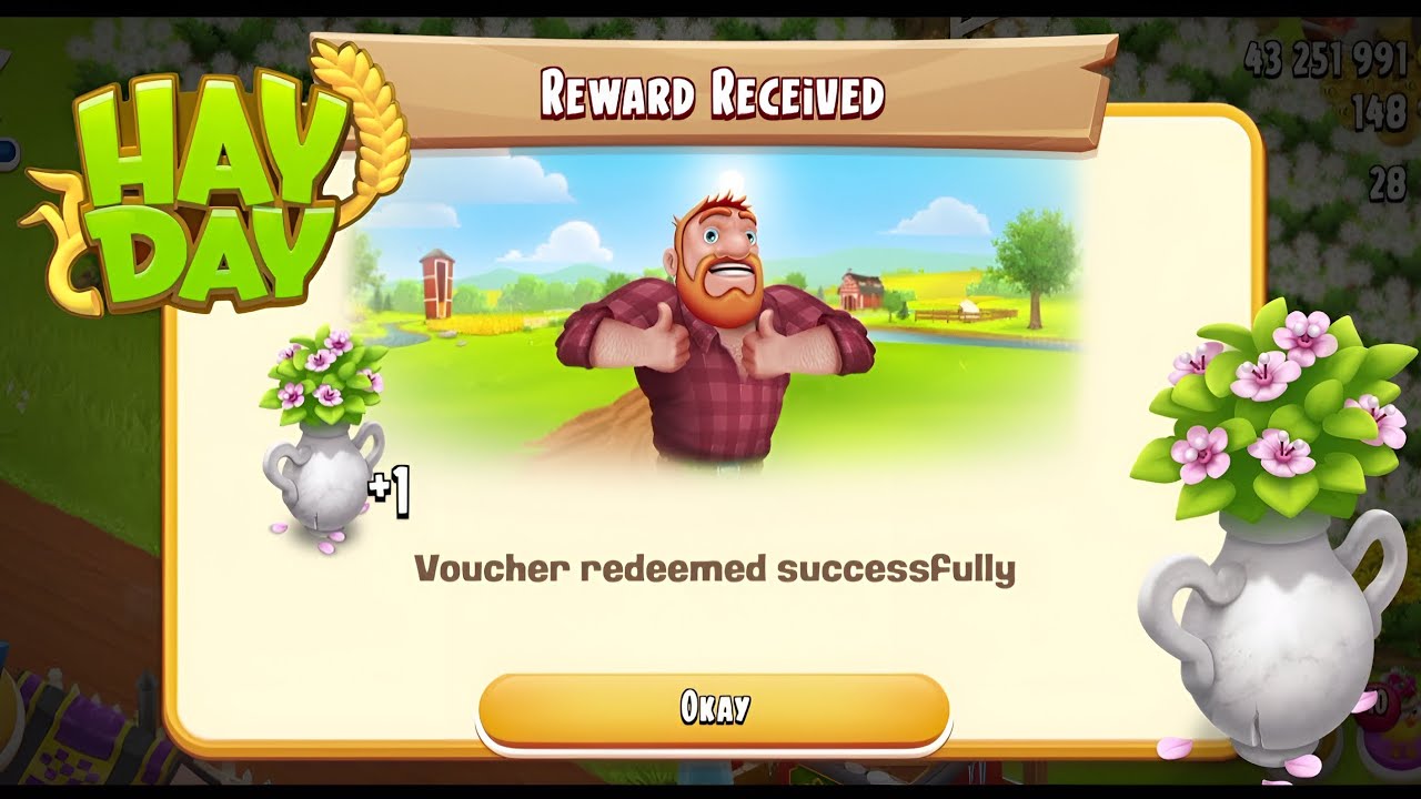 🎁 Hay Day - Claim your FREE Spring Gift