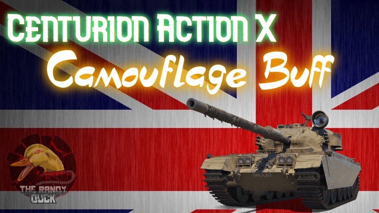 Centurion Action X: Camouflage Buff! II Wot Console - World of Tanks Console Modern Armour