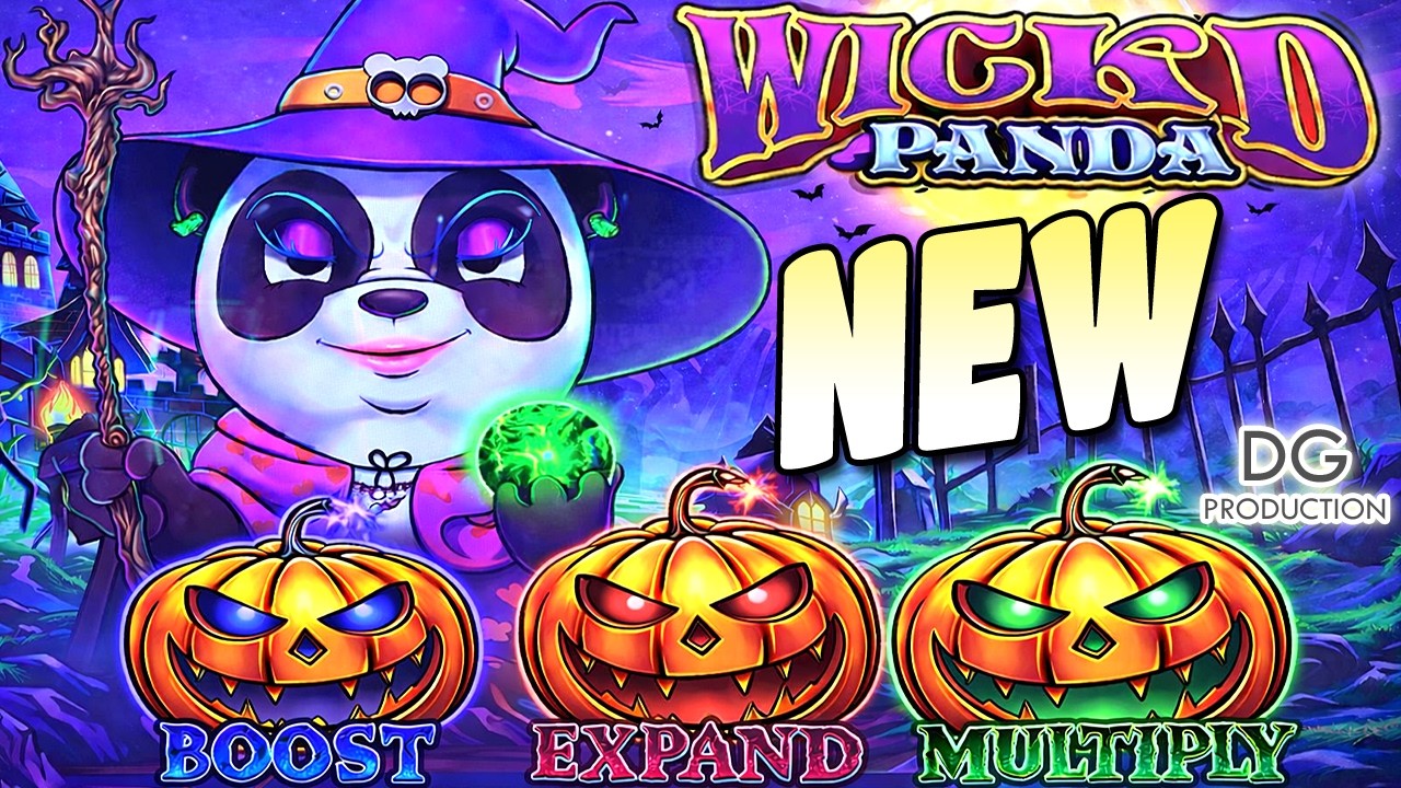 🚨OMG🚨NEW WICKED PANDA DEVIL SLOT MACHINE REVEAL 2026 LAS VEGAS GRAND CASINO GAME LIVE PLAY IRL WOW