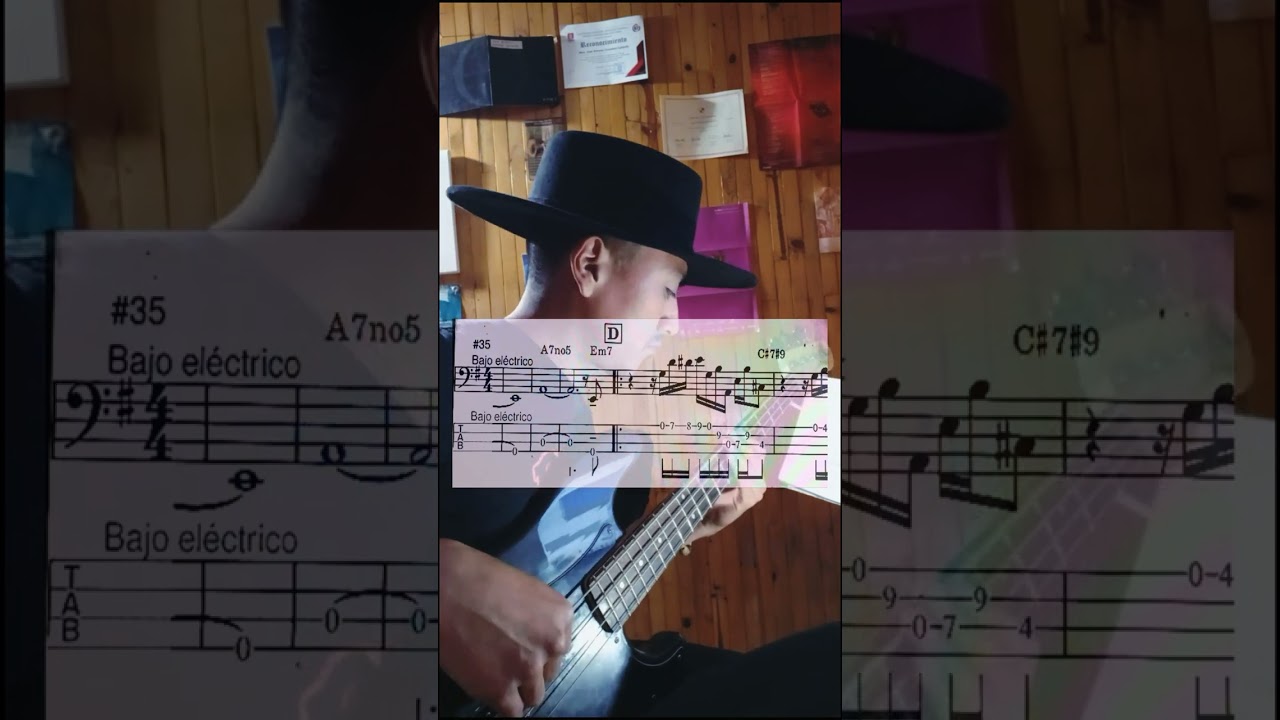 AMAZING BRAZILIAN FUNK SONG - Smile - Ed Motta Bass Cover + SHEET