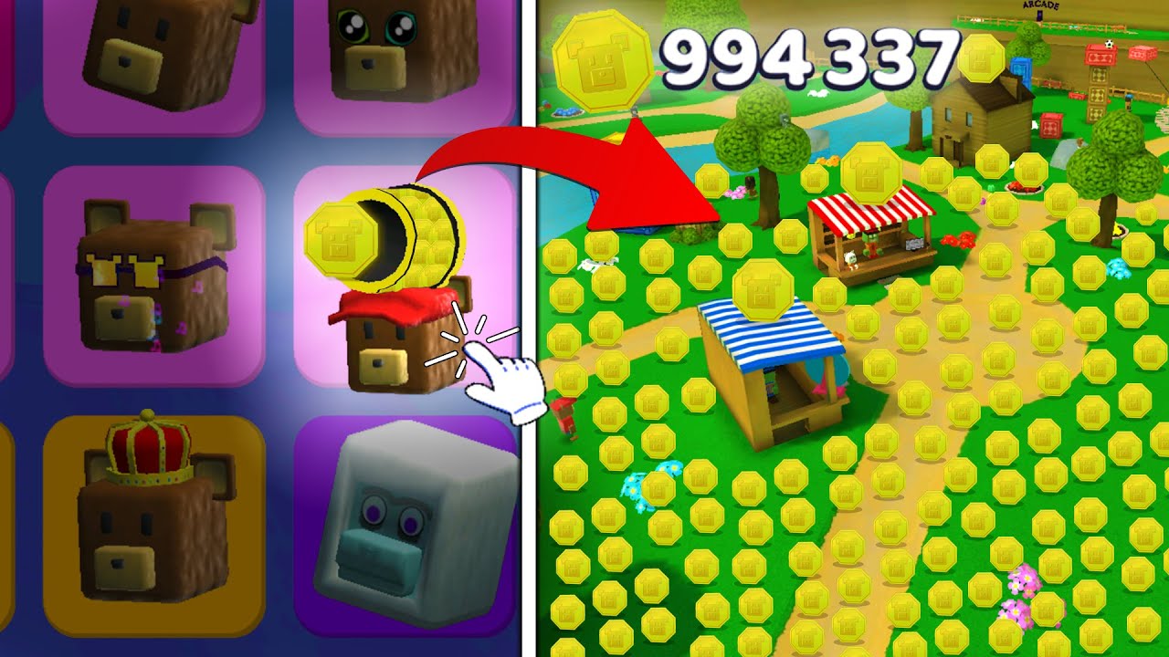 New Coins Throwing Item | Super Bear Adventure Gameplay Walkthrough