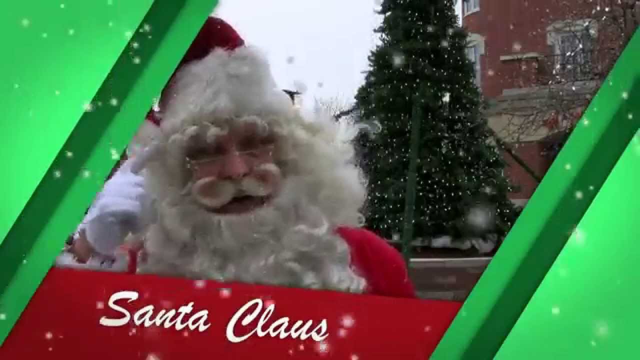Santa Shops Downtown Brantford
