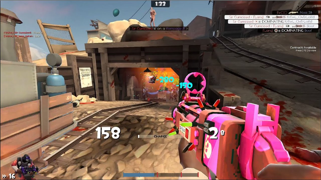 TF2: Iron Bomber Demoknight Gameplay (Casual Upward)